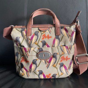 Fossil Key-Per Bird Crossbody